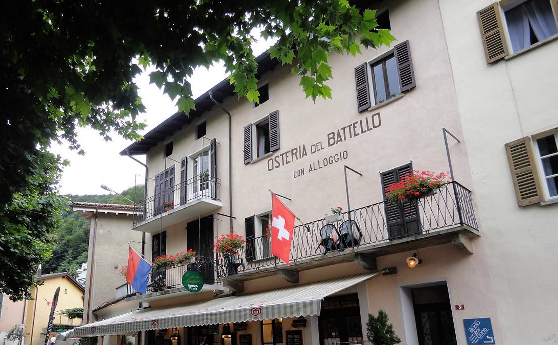 Osteria Battello in Caslano, Switzerland